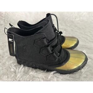 New Sorel Out 'N About Plus ankle rain boots sz 6